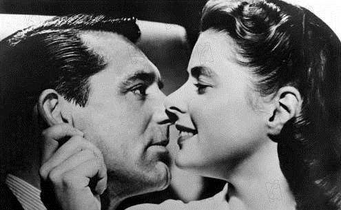 Interlúdio : Fotos Alfred Hitchcock, Ingrid Bergman, Cary Grant