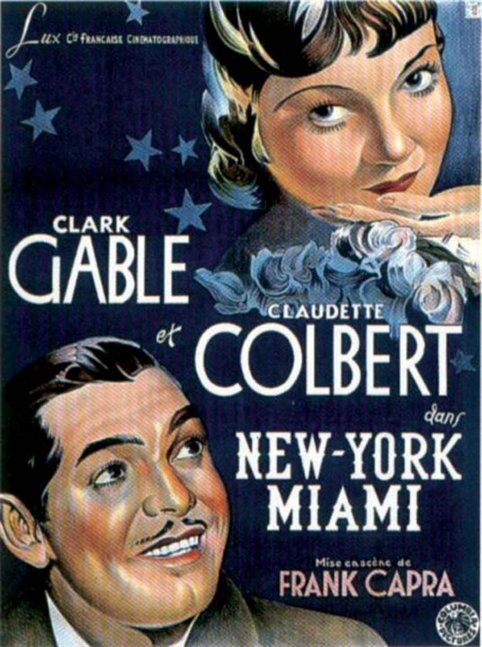 Aconteceu Naquela Noite : Poster Frank Capra