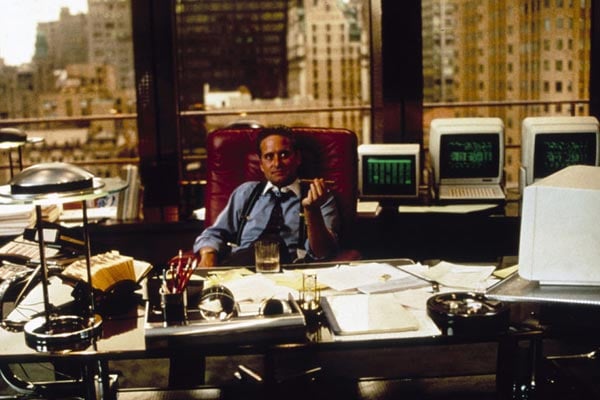 Wall Street - Poder e Cobiça: Michael Douglas, Oliver Stone