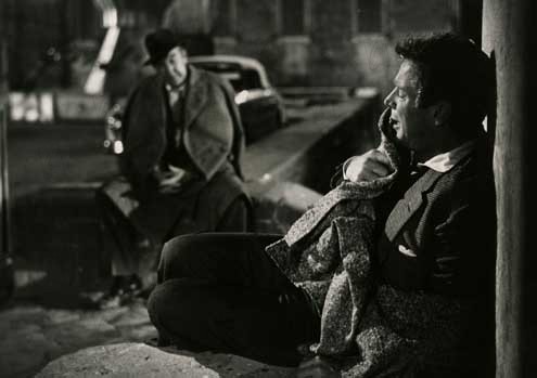 A Trapaça : Fotos Richard Basehart, Federico Fellini