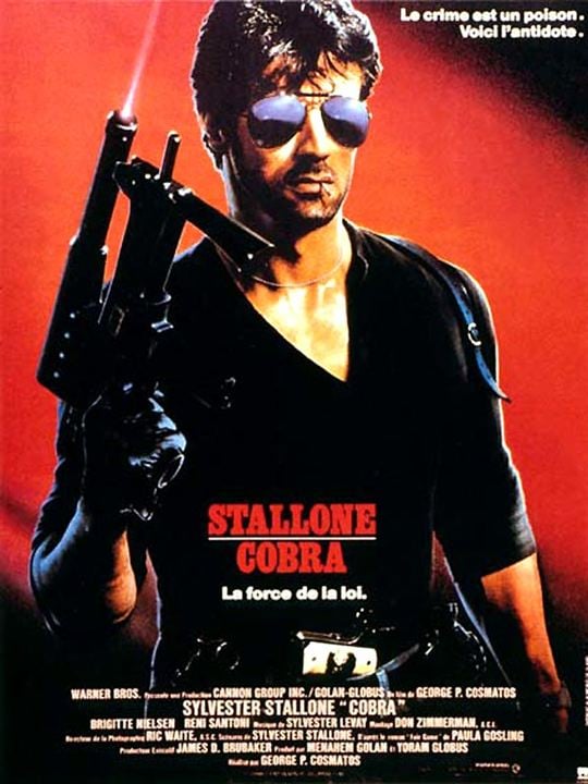 Stallone Cobra : Poster George Pan Cosmatos