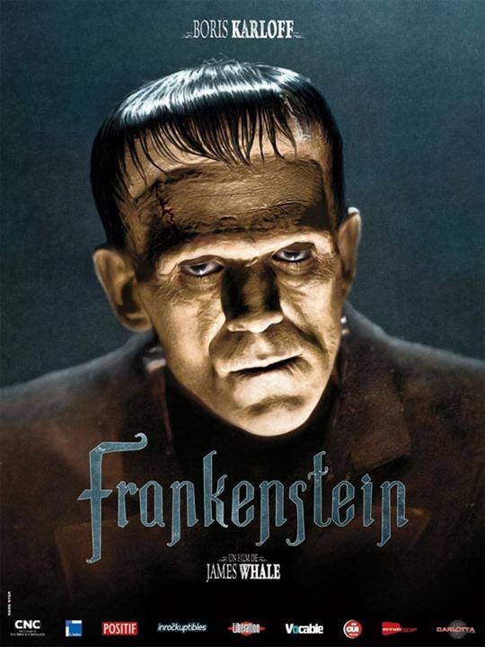Frankenstein : Poster Boris Karloff, James Whale