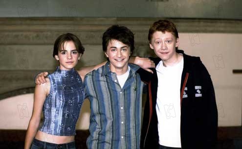 Harry Potter e a Câmara Secreta : Fotos Emma Watson, Rupert Grint, Daniel Radcliffe, Chris Columbus