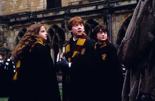 Harry Potter e a Câmara Secreta : Fotos Chris Columbus, Daniel Radcliffe, Emma Watson, Rupert Grint