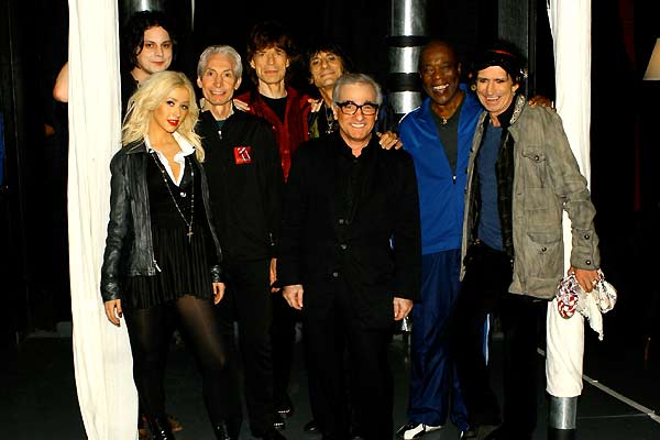 The Rolling Stones - Shine a Light : Fotos Keith Richards, Mick Jagger, Charlie Watts, Ron Wood, Christina Aguilera, Martin Scorsese