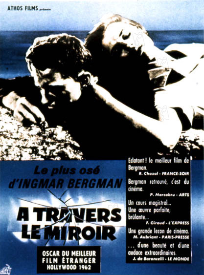 Através de um Espelho : Poster Ingmar Bergman