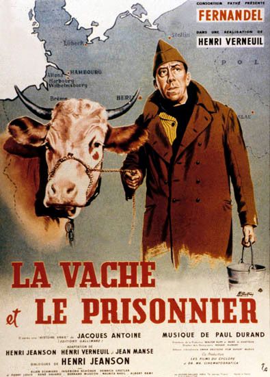 La Vache et le prisonnier : Poster