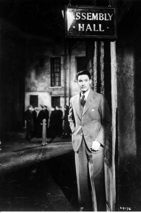 Fotos Alfred Hitchcock, Robert Donat