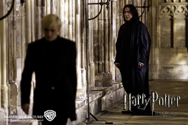Harry Potter e o Enigma do Príncipe : Fotos Alan Rickman, Tom Felton