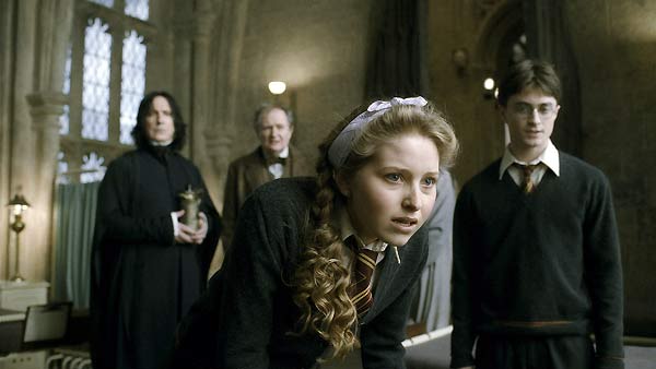 Harry Potter e o Enigma do Príncipe : Fotos Jim Broadbent, Jessie Cave, Daniel Radcliffe, Alan Rickman