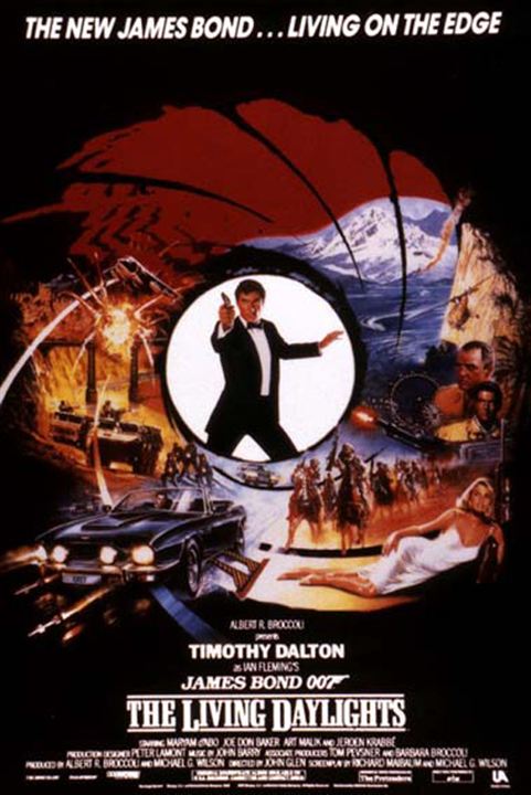 007 - Marcado Para a Morte : Poster John Glen, Timothy Dalton