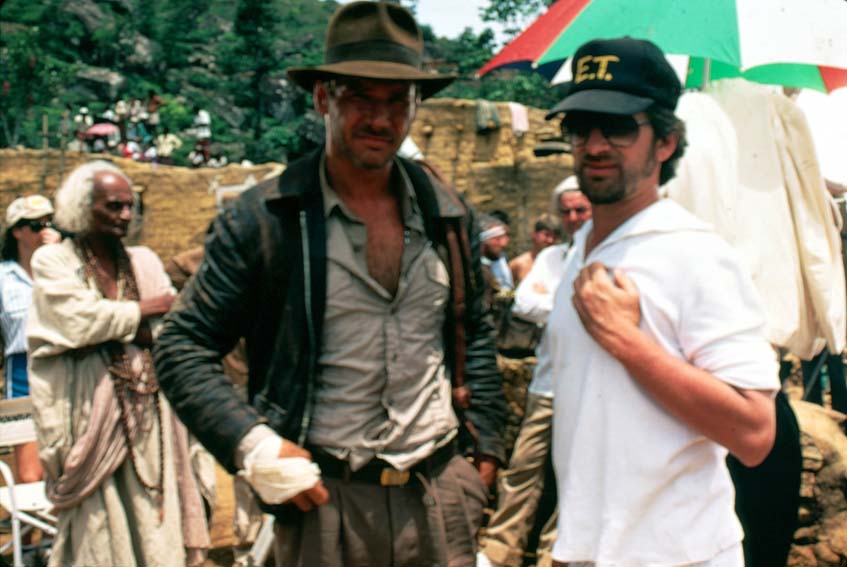 Indiana Jones e o Templo da Perdição : Fotos Harrison Ford, Steven Spielberg