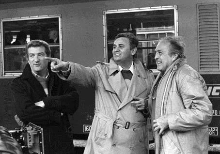 Fotos Eddy Mitchell, Georges Lautner, Roger Hanin