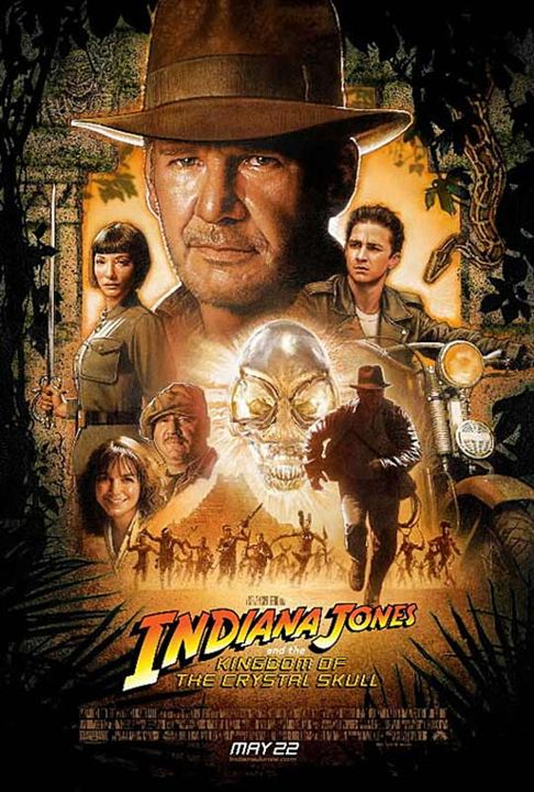 Indiana Jones e o Reino da Caveira de Cristal : Poster