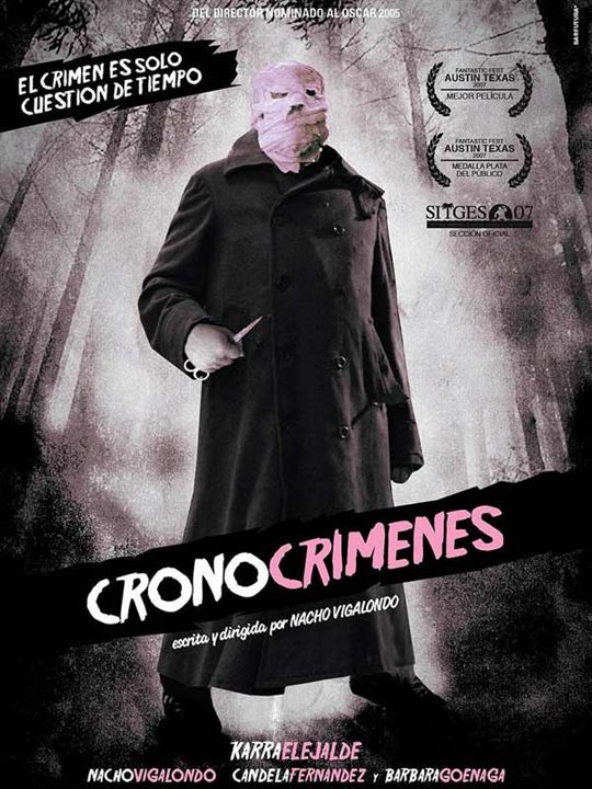 Crimes Temporais : Poster Nacho Vigalondo