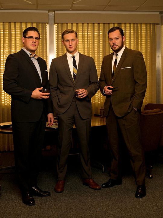 Fotos Aaron Staton, Rich Sommer, Michael Gladis