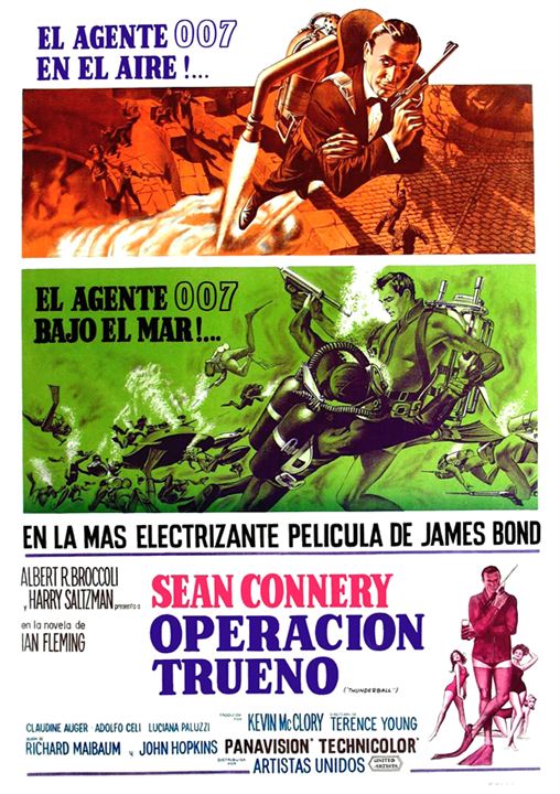 007 Contra a Chantagem Atômica : Poster