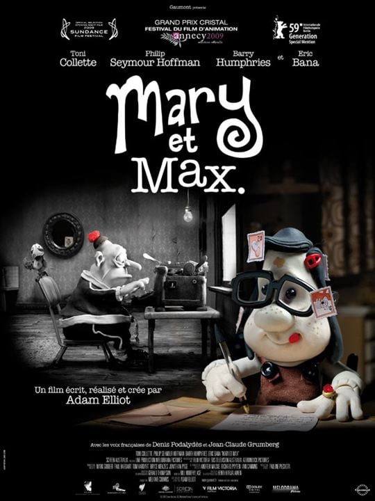 Mary & Max - Uma Amizade Diferente : Poster
