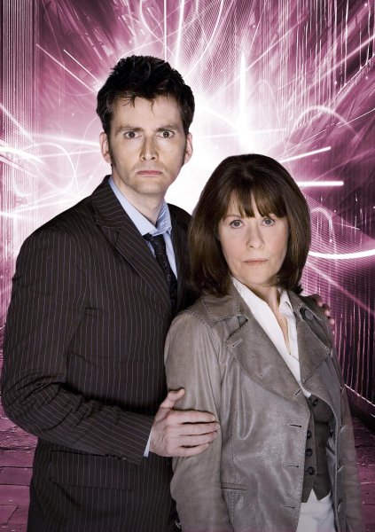 Fotos Elisabeth Sladen, David Tennant