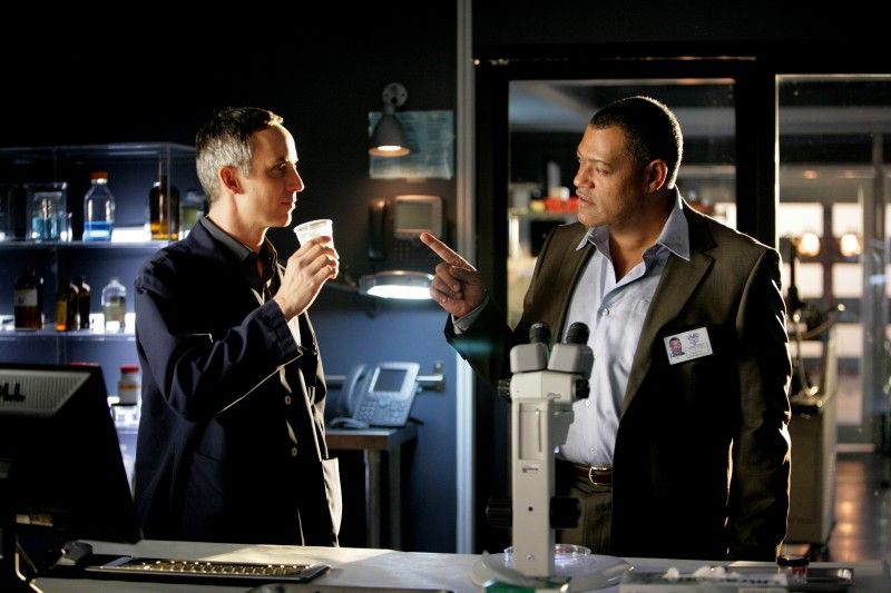 Fotos Wallace Langham, Laurence Fishburne