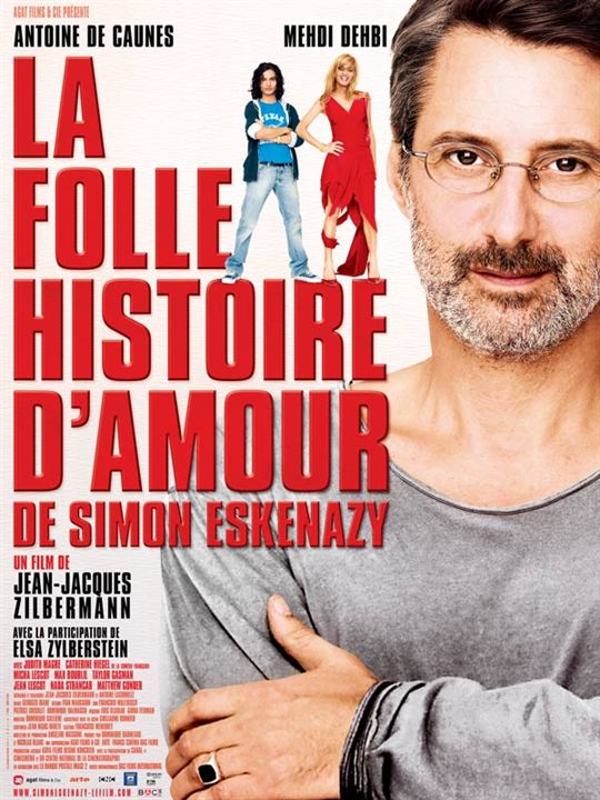 Poster Jean-Jacques Zilbermann, Antoine de Caunes