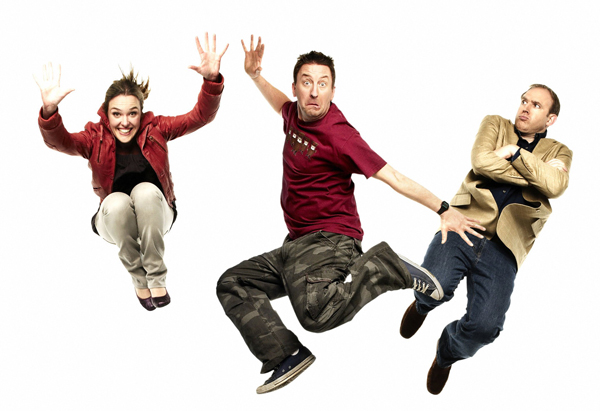 Fotos Sally Bretton, Lee Mack, Tim Vine