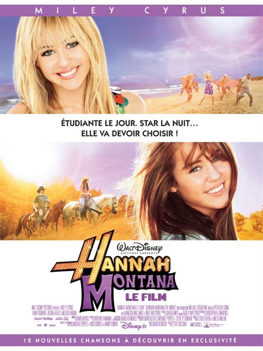 Hannah Montana - O Filme : Poster Peter Chelsom