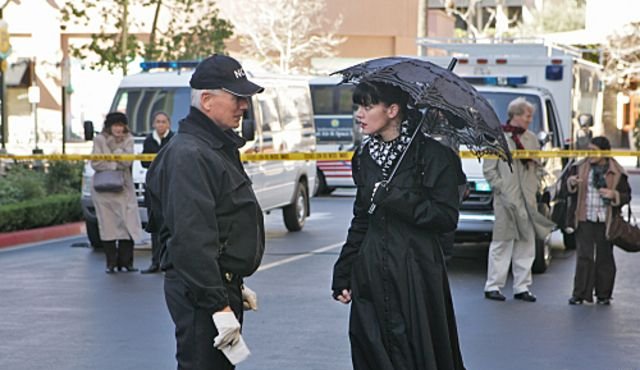 Fotos Pauley Perrette, Mark Harmon