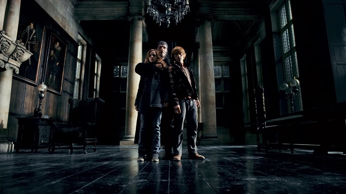 Harry Potter e as Relíquias da Morte - Parte 1 : Fotos Dave Legeno, Emma Watson, Rupert Grint