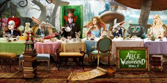 Alice no País das Maravilhas : Fotos Anne Hathaway, Johnny Depp, Mia Wasikowska, Helena Bonham Carter