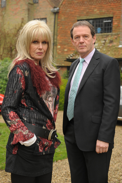 Fotos Kevin Whately, Joanna Lumley