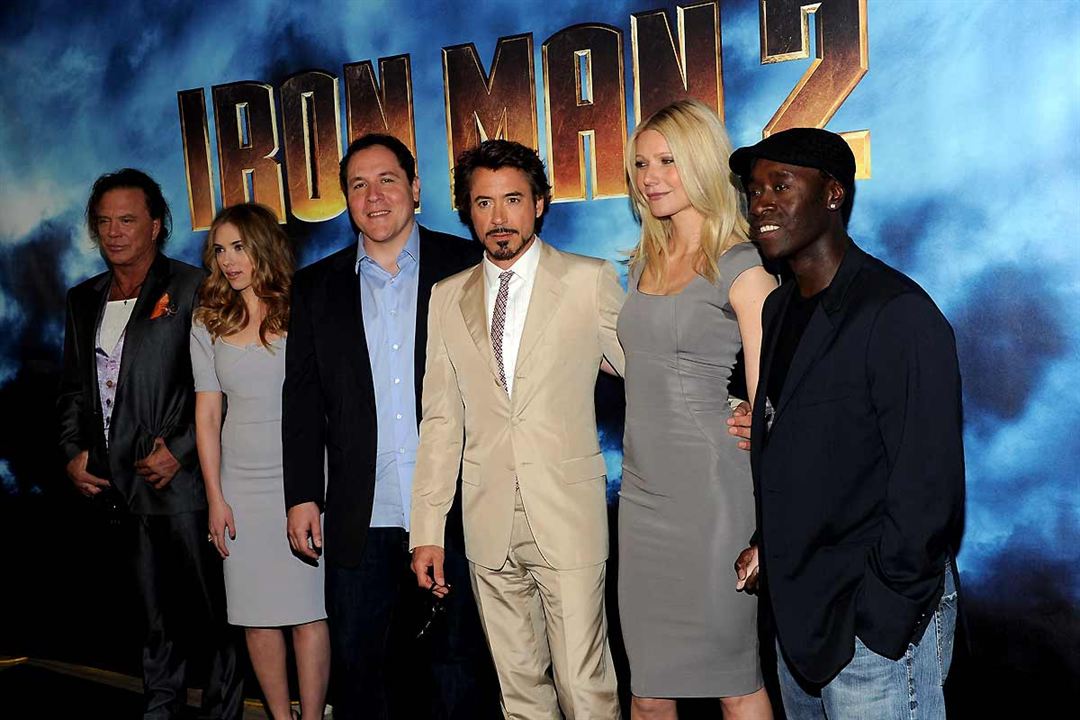 Homem de Ferro 2 : Fotos Scarlett Johansson, Robert Downey Jr., Don Cheadle, Gwyneth Paltrow, Jon Favreau, Mickey Rourke