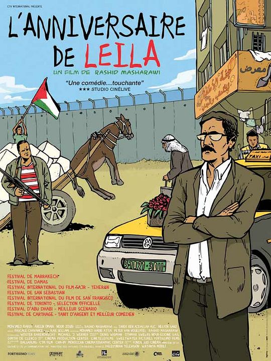 O Aniversário de Laila : Poster Rashid Masharawi