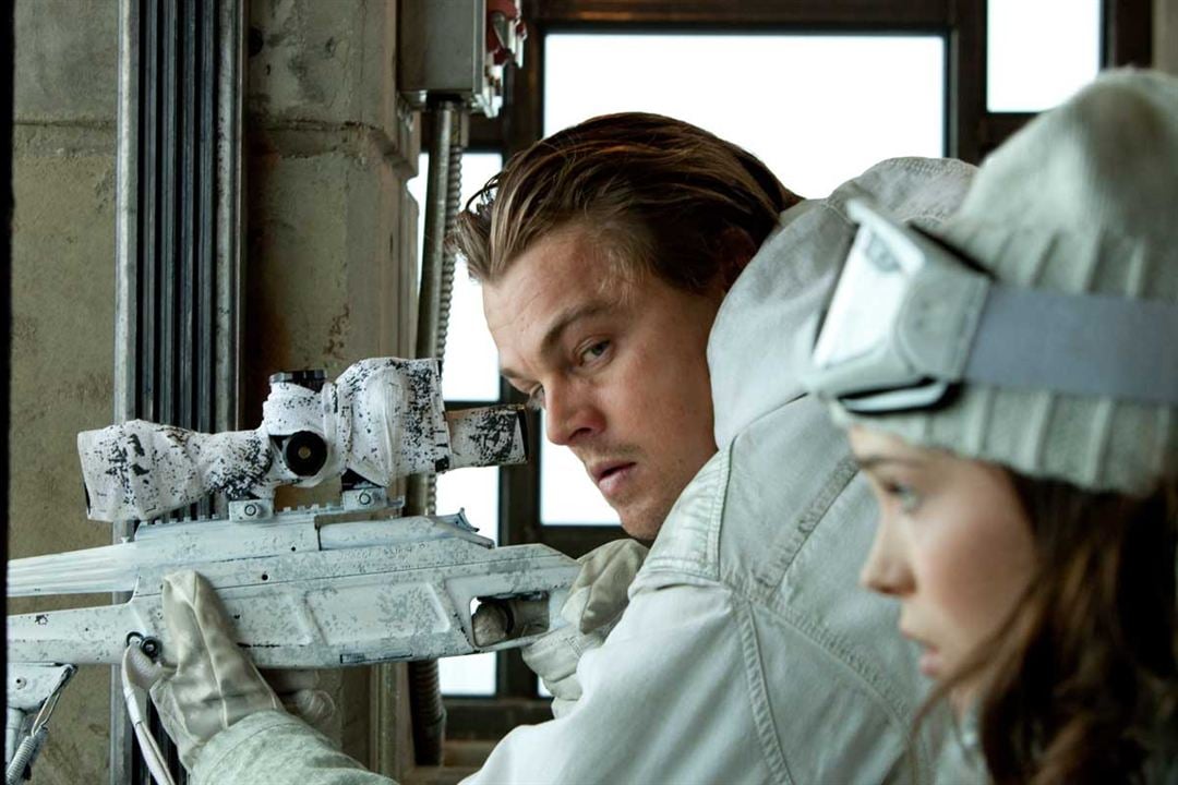 A Origem : Fotos Leonardo DiCaprio, Elliot Page