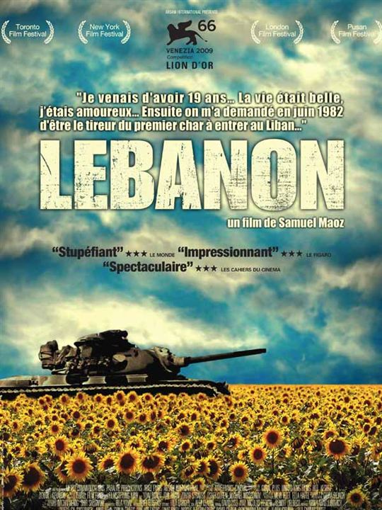 Lebanon : Poster Samuel Maoz