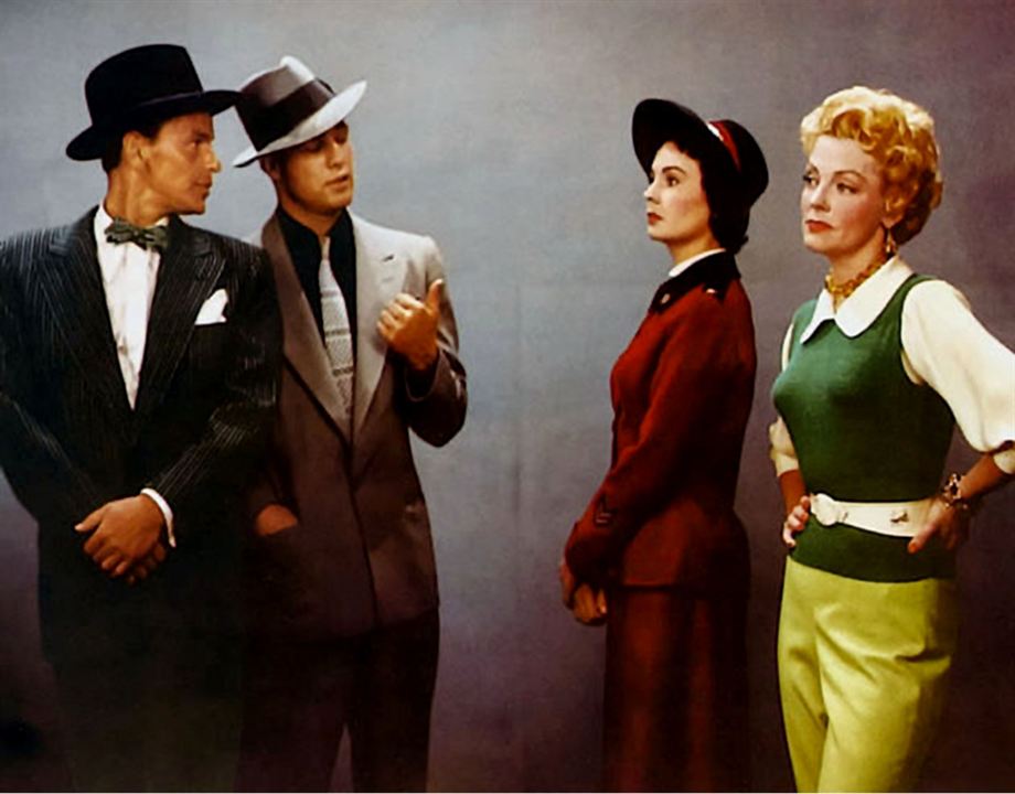 Eles e Elas : Fotos Vivian Blaine, Frank Sinatra, Jean Simmons, Marlon Brando