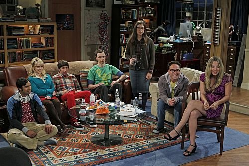 The Big Bang Theory : Fotos Kunal Nayyar, Simon Helberg, Johnny Galecki, Melissa Rauch, Mayim Bialik, Kaley Cuoco, Jim Parsons