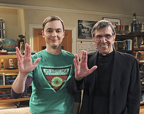 The Big Bang Theory : Fotos Jim Parsons, Leonard Nimoy