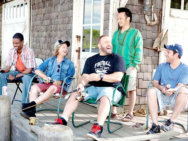 Gente Grande : Fotos Kevin James, Chris Rock, Dennis Dugan, Adam Sandler, David Spade, Rob Schneider