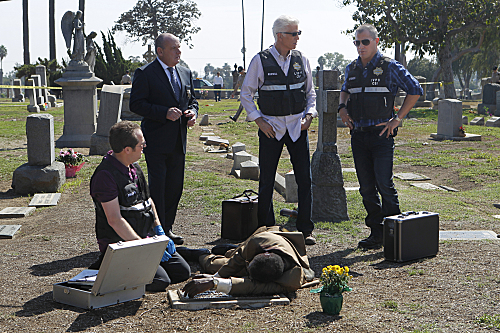 CSI: Crime Scene Investigation : Fotos David Berman, George Eads, Ted Danson, Paul Guilfoyle (II)