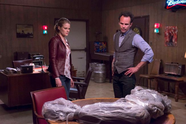 Justified : Fotos Joelle Carter, Walton Goggins