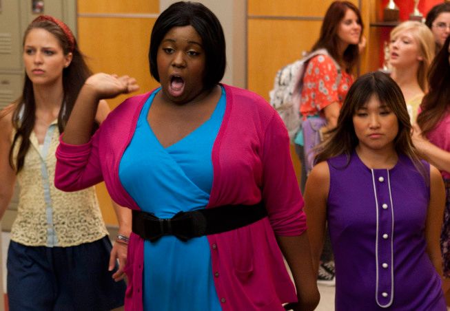 Glee : Fotos Melissa Benoist, Jenna Ushkowitz, Alex Newell