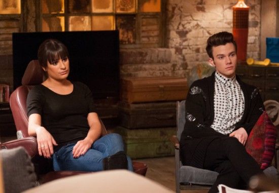 Glee : Fotos Lea Michele, Chris Colfer