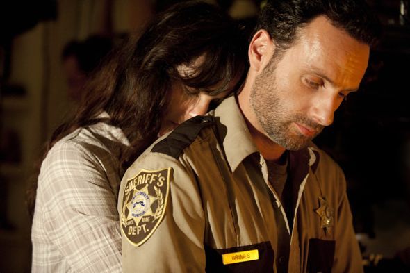 The Walking Dead : Poster Sarah Wayne Callies, Andrew Lincoln