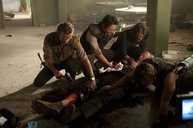 The Walking Dead : Fotos Lauren Cohan, Norman Reedus, Steven Yeun, Andrew Lincoln