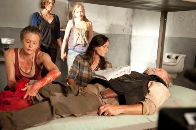 The Walking Dead : Fotos Sarah Wayne Callies, Lauren Cohan, Emily Kinney, Melissa McBride