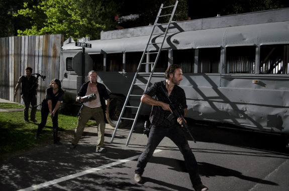 The Walking Dead : Fotos Michael Rooker, Lauren Cohan, Norman Reedus, Andrew Lincoln