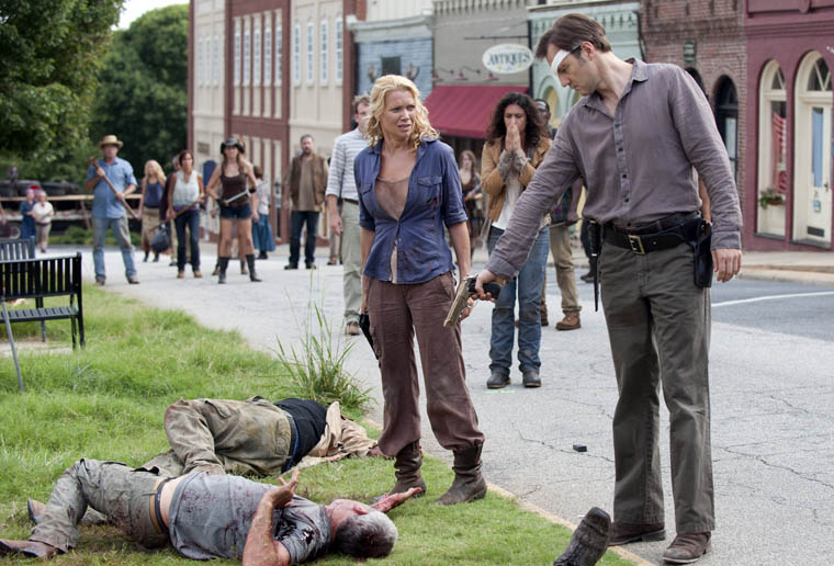 The Walking Dead : Fotos David Morrissey, Laurie Holden