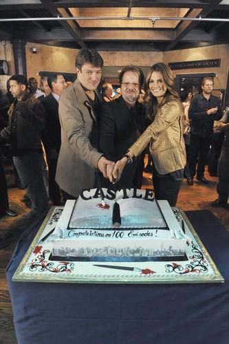 Castle : Fotos Nathan Fillion, Stana Katic, Andrew Marlowe