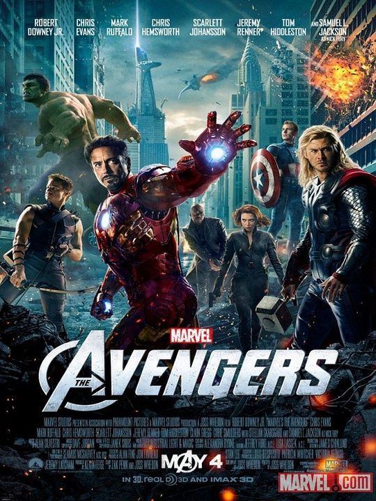 Os Vingadores - The Avengers : Poster